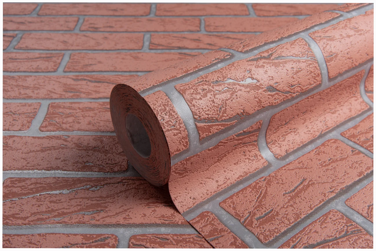 Шпалери вінілові на флізеліновій основі терракотові 1,06×10,05 м GT1488/5